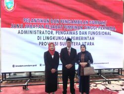Sebanyak 7 Pejabat Eselon III dan IV Disdiksu Dimutasi