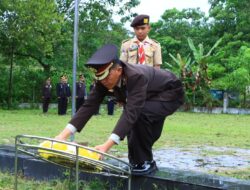 Plh Kapolres Samosir, Pimpin Upacara Ziarah Makam Pahlawan dan Peringatan Hari Pahlawan 2024 di Kabupaten Samosir