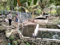 Polres Samosir Tinjau Kolam Darat Tak Produktif, Dukung Program 100 Hari Kerja Presiden RI untuk Ketahanan Pangan