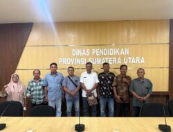Silaturahmi Komedik Bersama Sekretaris Disdiksu, Roedy Fahrizal, ST. M.Sc.M.Eng