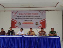 Polsek Pangururan dan Polsek Simanindo Beri Dukungan kepada Pengawas TPS untuk Pilkada Serentak 2024