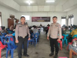 Polres Samosir Siapkan Pengamanan Ketat pada Rapat Pleno PPK Pilkada Serentak 2024