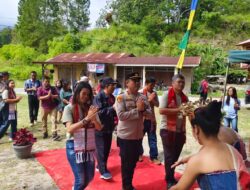 Kapolsek Simanindo Dukung Kegiatan Siswa/i SMK N1 Simanindo