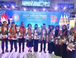 Pengurus PGRI Sumut Hadiri Puncak Peringatan HUT ke-79 PGRI dan HGN 2024 di Jakarta