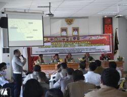 Kabag Ops dan Kasat Lantas Paparkan Kesiapan Operasi Lilin Toba 2024 Polres Samosir