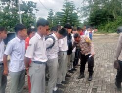 21 orang Pelajar Ditindak Polsek Palipi Usai Ketahuan Membolos Sekolah