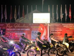 Patroli Skala Besar dan Pengamanan Rapat Pleno Pilkada Serentak 2024 Di Wilayah Hukum Polres Samosir