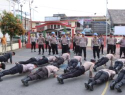 Subbid Provos Polda Sumut Tegakkan Disiplin di Polres Samosir
