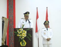 Paripurna Penyampaian Pidato Perdana Bupati dan Wakil Bupati Kabupaten Samosir