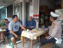 Sosialisasi Hotline Mudik 110 Jelang Operasi Ketupat Toba 2025 Polres Samosir