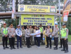 Ka Ops Res Ketupat Toba 2025 Polres Samosir Pastikan Kesiapan Petugas Pos