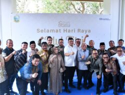 Tingkatkan Sinergitas, Bupati Samosir Hadiri Open House Gubsu