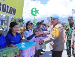 Dir Samapta dan Kabid Propam Polda Sumut Tinjau Pos Pelayanan Operasi Ketupat Toba 2025 Polres Samosir