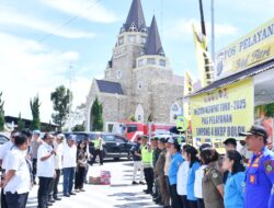 Cek Kesiapan Petugas Pos Pelayanan Idul Fitri 2025, Wabup Samosir : Jadikan Wisatawan Raja dan Ratu