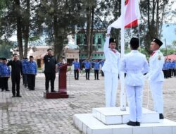 Pimpin Upacara Hari Kesadaran Nasional, Bupati Samosir Ingatkan Disiplin Pegawai Bekerja