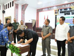 Pemkab. Samosir dan DPRD Sepakati Dua Buah Ranperda