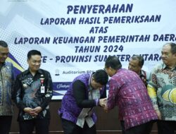 Kabupaten Samosir Raih WTP Ke-8 Berturut-turut