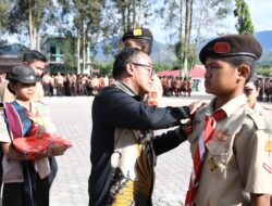Gerakan Pramuka Samosir 2025 Resmi Ditutup Wakil Bupati Samosir