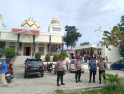 Pengamanan Sholat Idul Adha 1446 H di Wilayah Hukum Polres Samosir Berjalan Aman dan Lancar