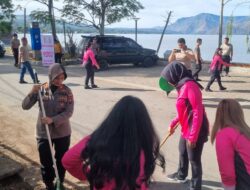 Polres Samosir dan Bhayangkari Gelar Bakti Religi di Rumah Ibadah