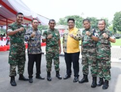 Bupati Samosir Hadiri Perayaan HUT Ke-75 Kodam I/BB di Medan