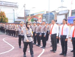 Kapolres Samosir Cek Kesiapan Akhir Jelang Operasi Patuh Toba 2025