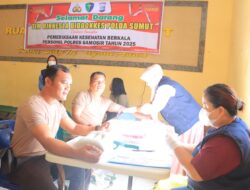 Sebanyak 32 Personel dan ASN Polres Samosir Jalani Pemeriksaan Kesehatan Berkala T.A 2025