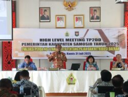 Wakil Bupati Samosir Pimpin Rapat Tentang Pajak dan Retribusi Daerah