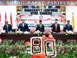 Pemkab Samosir Bersama DPRD Dengarkan Pidato Kenegaraan Presiden RI Tahun 2025