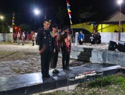 Wakapolres Samosir Pimpin Apel Kehormatan dan Renungan Suci