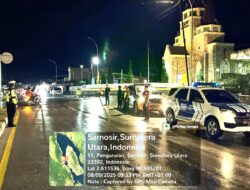 Masih Ditemukan Kendaraan Knalpot Blong saat Patroli Presisi Malam Minggu Polres Samosir