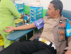 Polri Untuk Masyarakat : Aksi Donor Darah Bantu Masyarakat Yang Membutuhkan