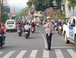 Strong Point Polres Tana Toraja: Upaya Meningkatkan Keselamatan dan Kelancaran Lalu Lintas