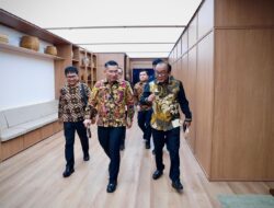 Bahas Pengembangan Koperasi dan Kopi Samosir, Wabup Sambangi Kemenkop RI