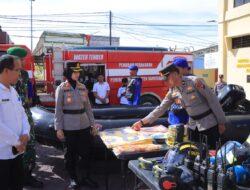 Polres Samosir Siap Tanggap Darurat Bencana Hidrometeorologi Tahun 2025