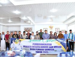Kembali, Pemkab. Samosir Berangkatkan Tokoh Agama Ibadah Rohani dan Umroh