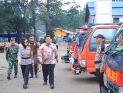 209 Personel Polres Samosir Ikuti Apel Gelar Pasukan Kesiapan Akhir Operasi Lilin Toba 2025
