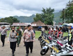 Bupati Samosir Cek Kesiapan Peralatan dan Personel OPS LILIN TOBA 2025