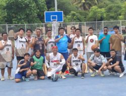 Tambah Daya Tarik WFC, Bupati Samosir Resmikan Lapangan Basket Tepi Danau Toba