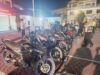 Razia Hingga Minggu Dini Hari, 22 Unit Knalpot Brong Diamankan Polres Samosir