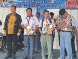 SMAN 1 Lubuk Pakam Gelar POSMA Antar Siswa Cabdis Wil I dan Wil III