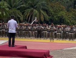 Walikota Jakarta Timur Pimpin Langsung Apel Operasi Bina Tertib Praja 2026