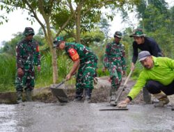 Dansatgas TMMD Ke 127 Pastikan Pembangunan Fisik Tepat Sasaran Di Gandusari