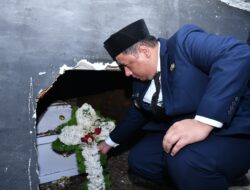 Bupati Samosir Pimpin Upacara Kenegaraan Pemakaman Camat Palipi Roberd Sinaga