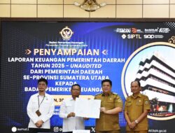 Tepat Waktu, Bupati Samosir Sampaikan LKPD 2025 ke BPK Sumut