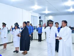 Wabup Samosir Lantik Pejabat Administrator dan Pengawas