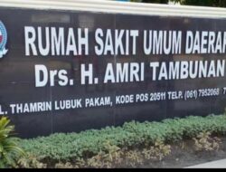 Direktur RSUD Drs H Amri Tambunan, dr. Erlinda Yani Bantah Isu Dugaan Pasien Tertahan Karena Tidak Punya Biaya Berobat