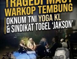 Teror Bersenjata di Warkop Tembung: Dugaan Keterlibatan Oknum TNI dalam Jaringan Togel Mulai Terkuak