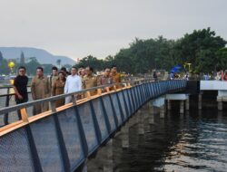 Jalin Silaturahmi, Wabup Samosir Sambut Kehadiran Wakil Walikota Medan di Waterfront Pangururan
