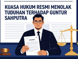 Kuasa hukum Bantah Dengan Tegas Keterlibatan Guntur Sahputra, Tegaskan ini Bentuk Kriminalisasi dan Pembunuhan Karakter